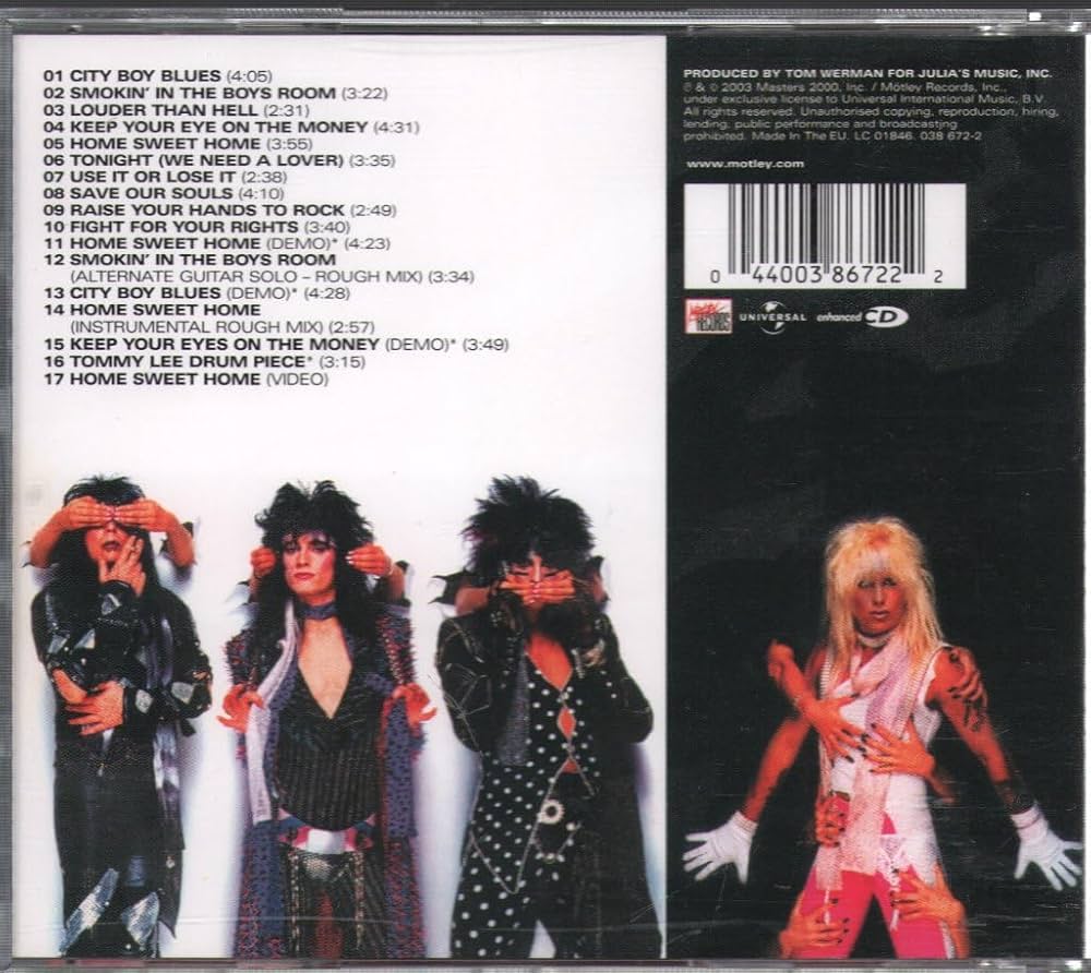 MOTLEY CRUE 直輸入盤 当時物 THEATRE OF PAIN MOTLEY CRUE 直輸入盤 当時物 THEATRE OF PAIN